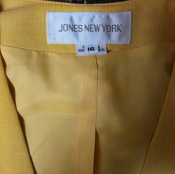 Vintage Jones New York Double Breasted Blazer - Picture 4 of 6